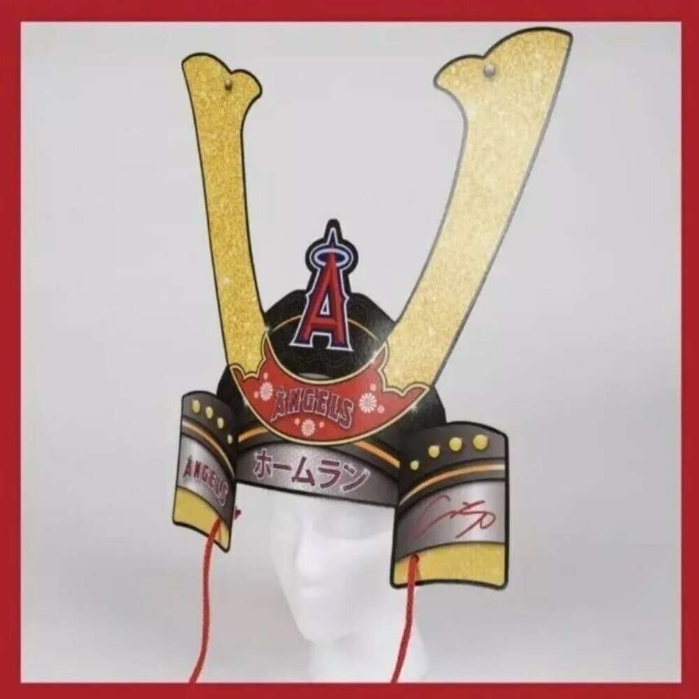 Los Angeles Angels 9/30 SGA NEW Shohei Ohtani Kabuto